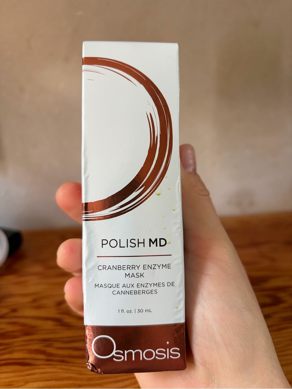 Osmosis Skincare Polish MD Cranberry Enzyme Mask